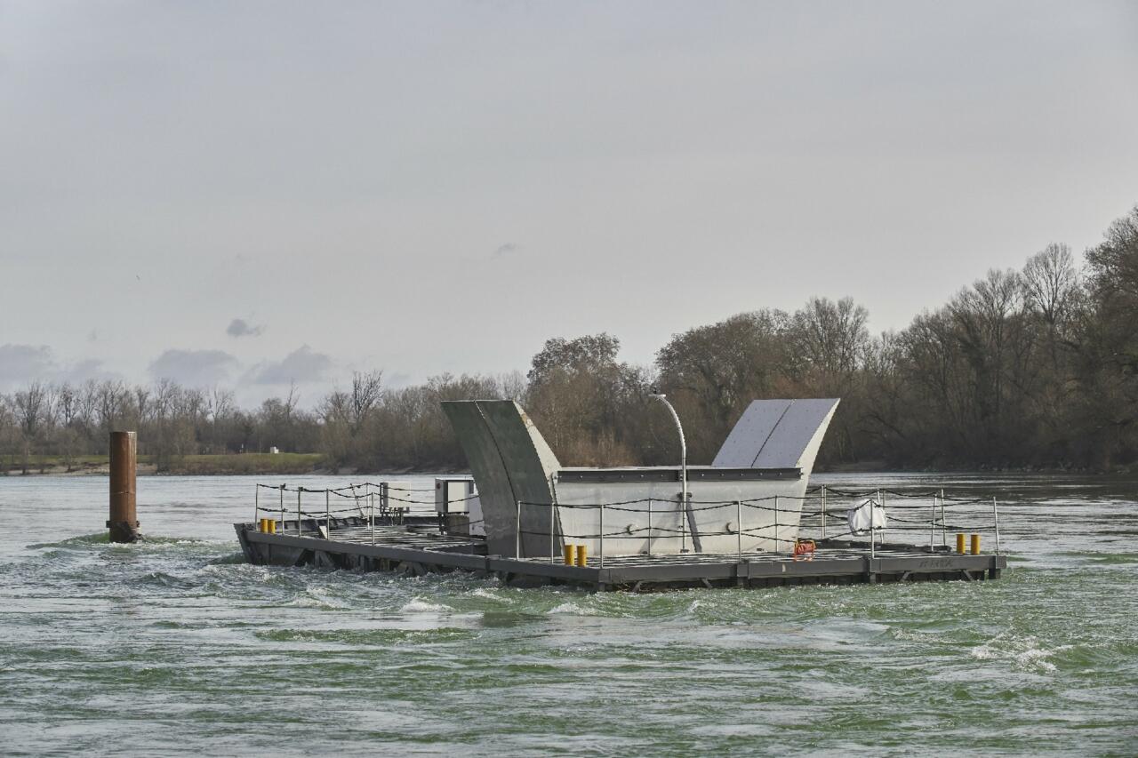 Hydrolienne Fluviale sur le Rhône