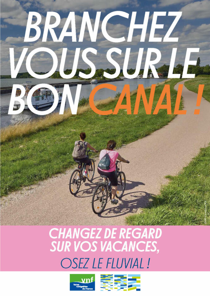 Campagne Instagram VNF Osez le Fluvial