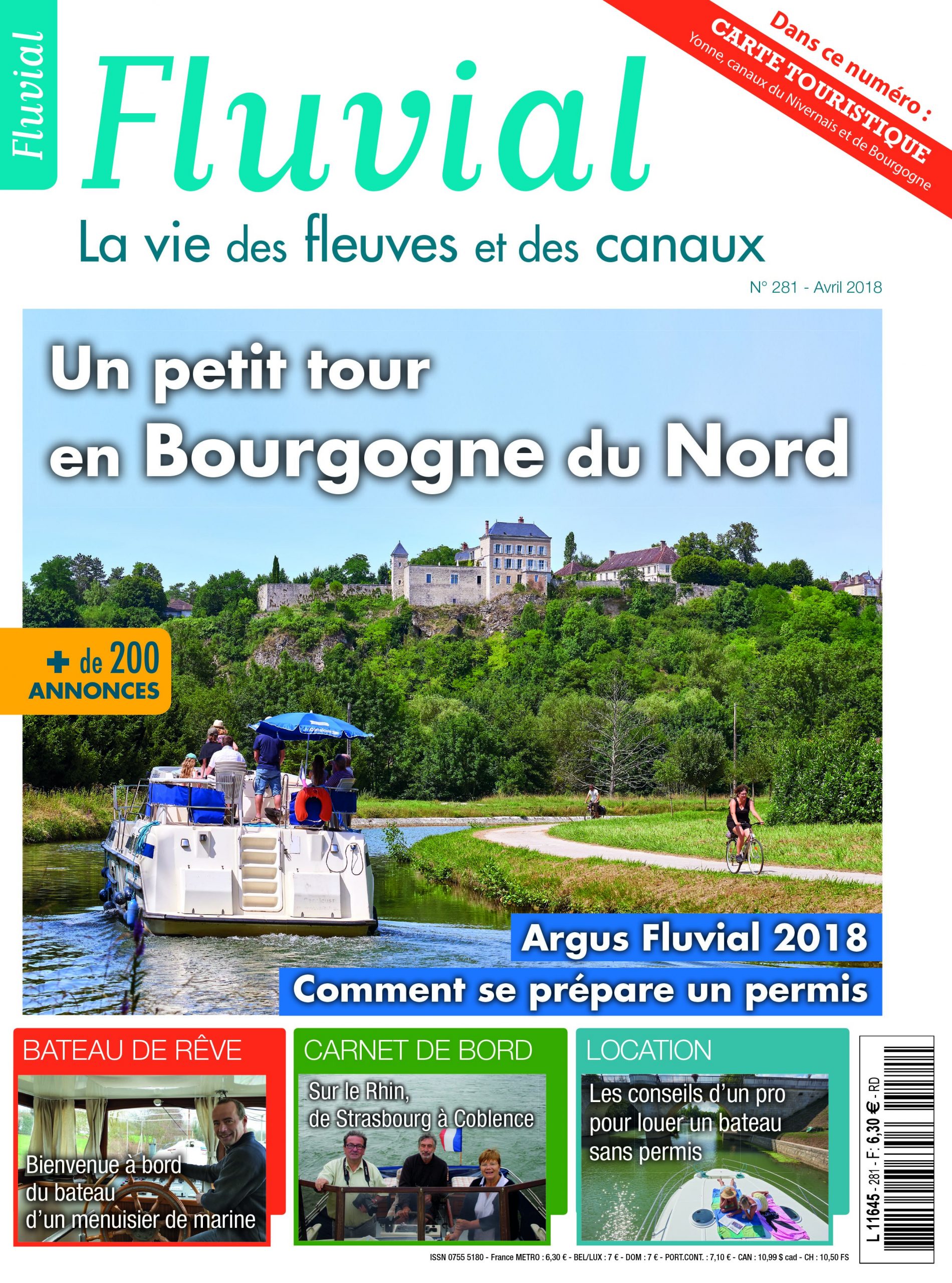 Magazine Fluvial n°281, Couverture