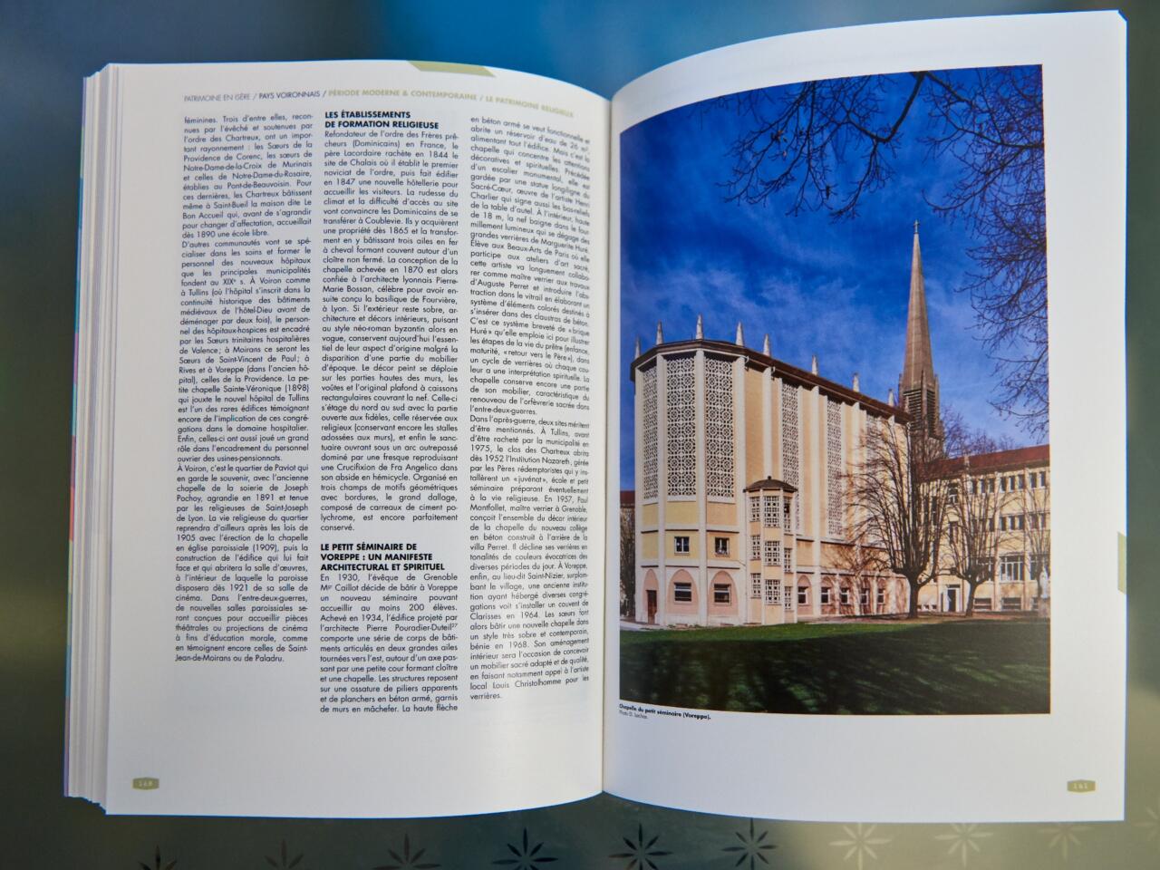 Livre sur le patrimoine du Pays Voironnais