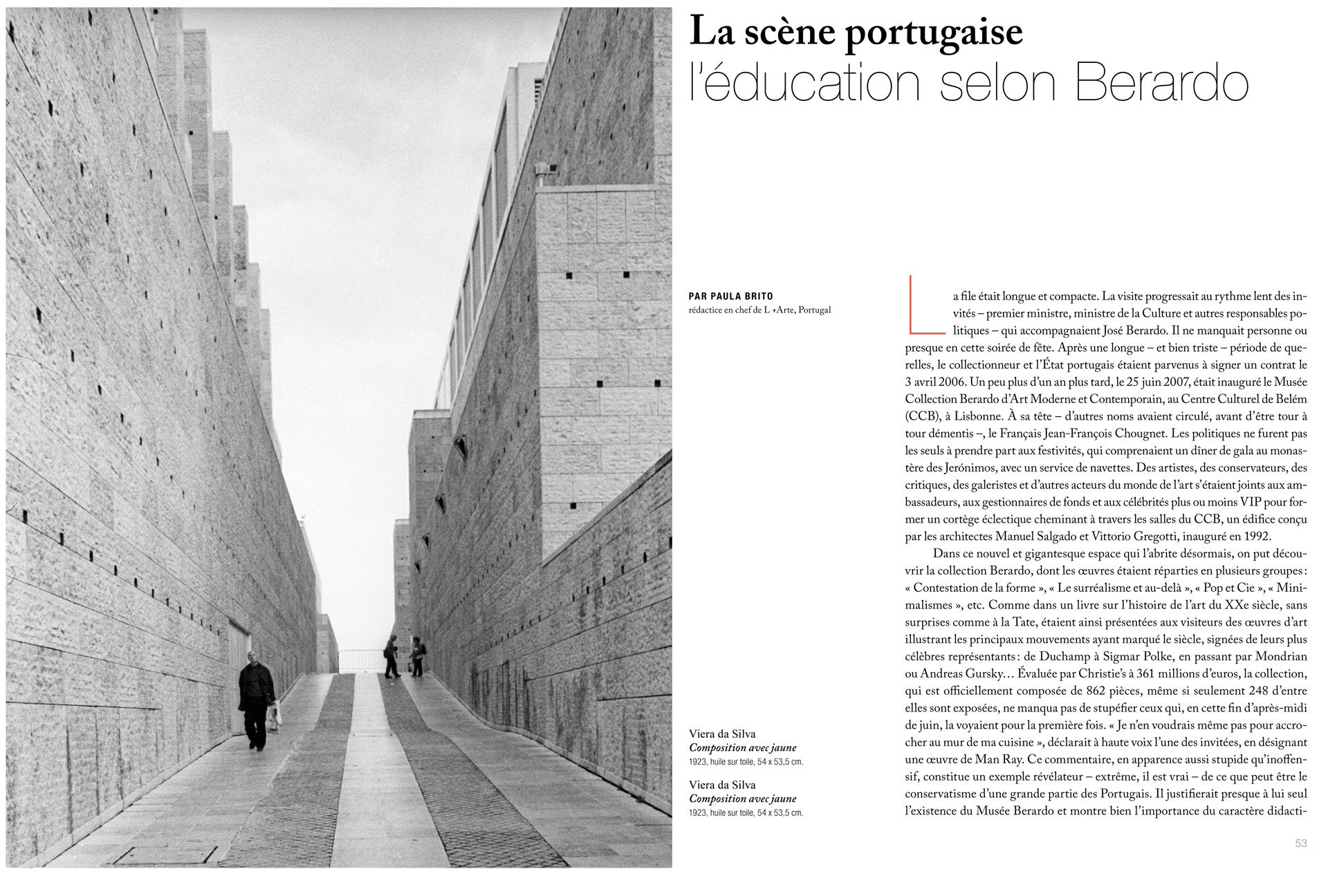 Beaux-Arts Magazine : Musée Berardo de Lisbonne