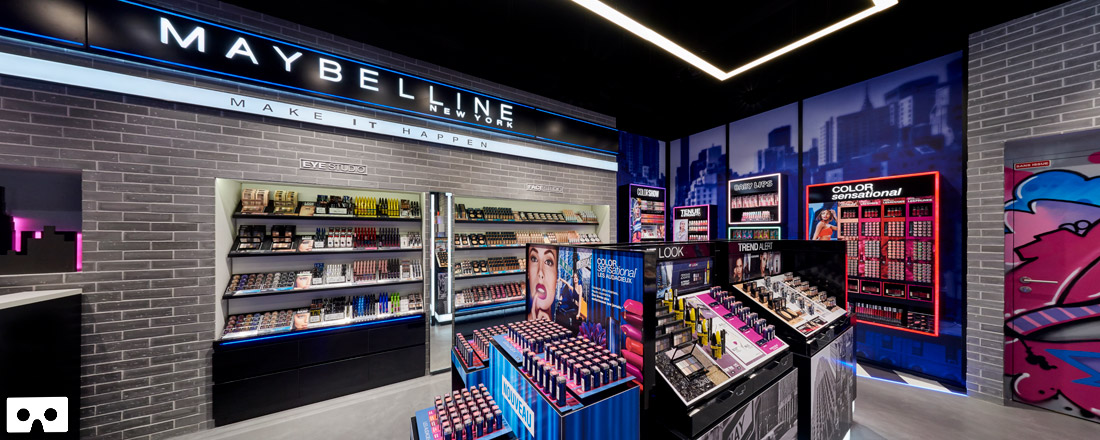 Boutique L’Oréal Maybelline // 3D VR