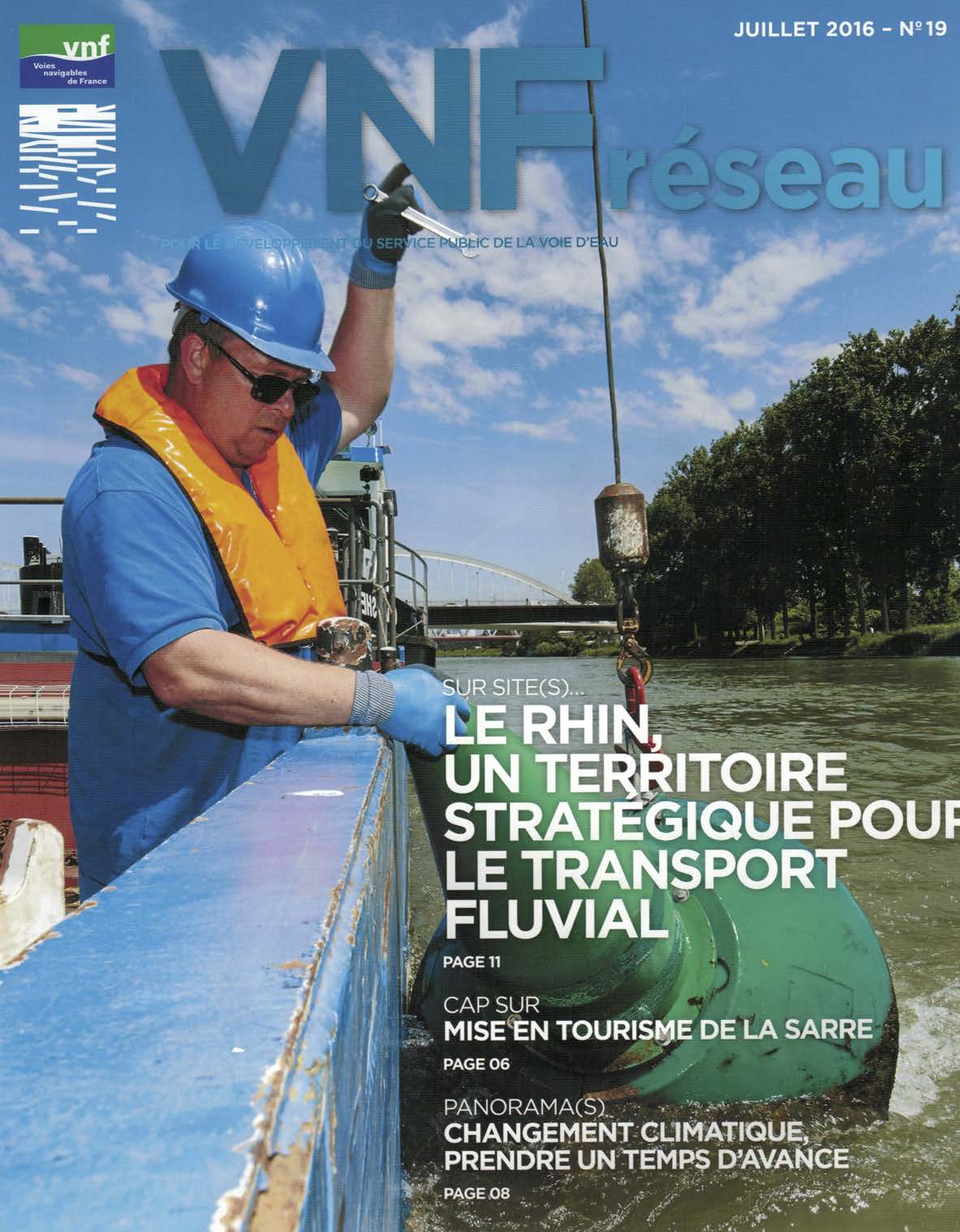 VNF Réseau, juillet 2016, couverture
