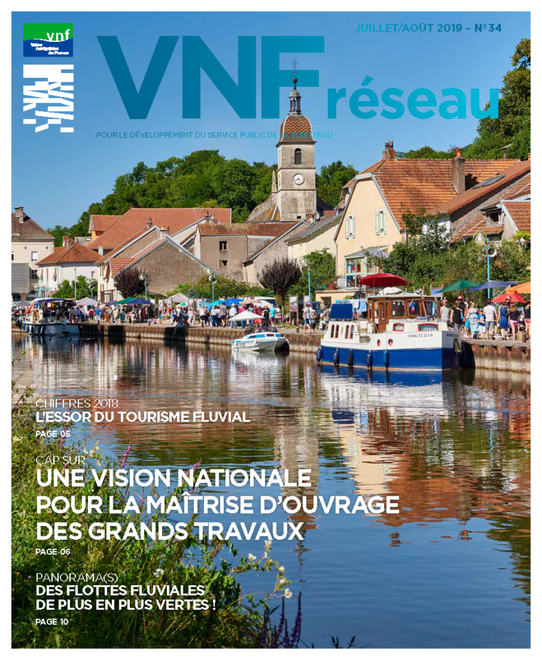 VNF Réseau, juillet 2019, couverture
