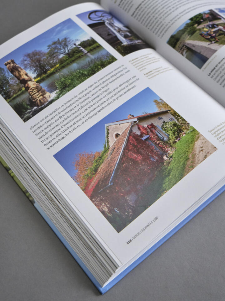 Livre « Au fil du canal de Bourgogne »