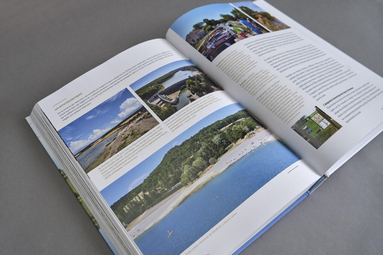 Livre « Au fil du canal de Bourgogne »