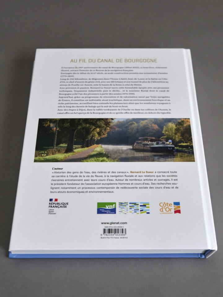 Livre « Au fil du canal de Bourgogne »