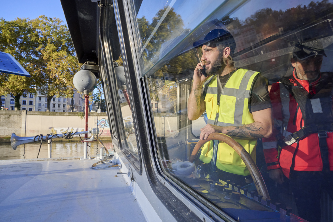 Nouvelle Ligne de Fret Fluviale, la Beaujo’Lyon