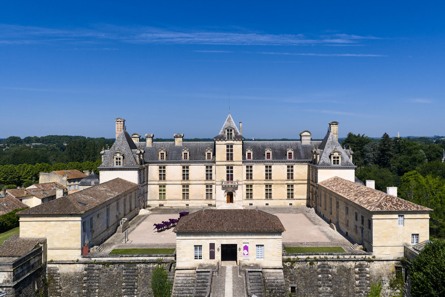 Campagne Drone en Nouvelle Aquitaine pour les Monuments Nationaux