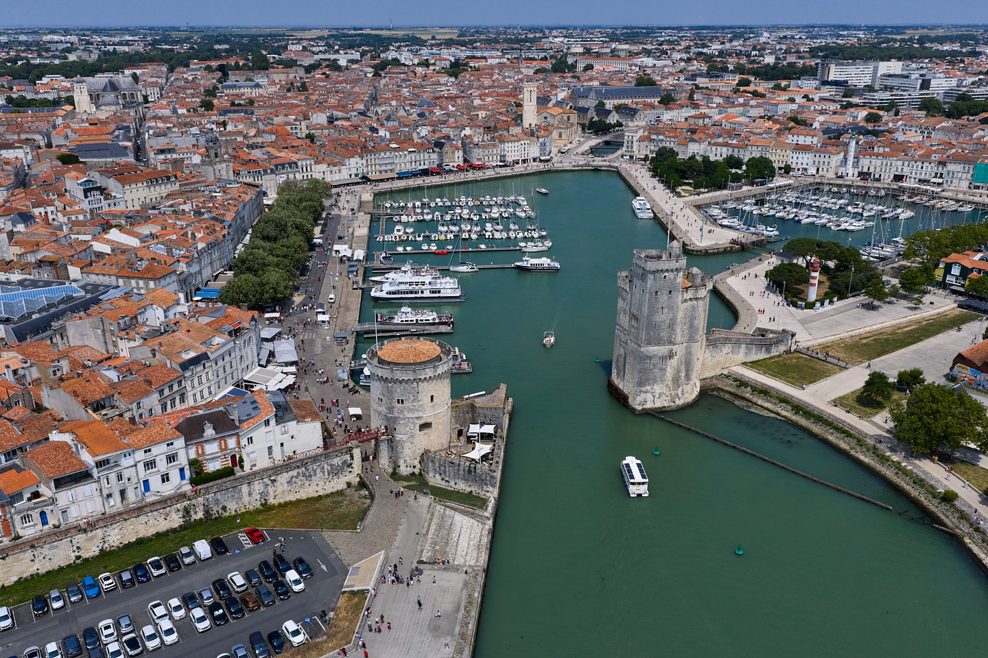 Les tours de La Rochelle