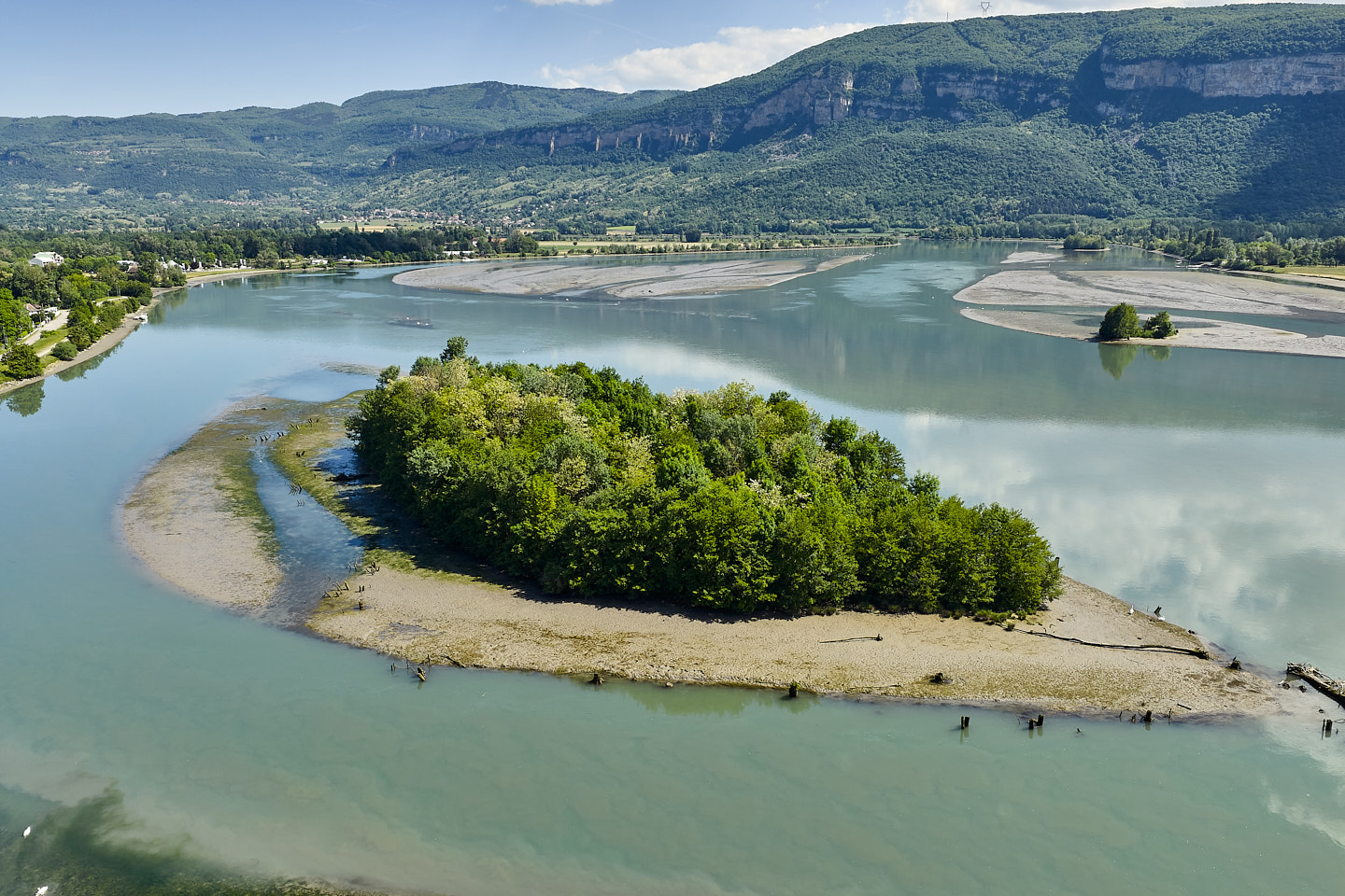 Opération APAVER sur le Haut-Rhône