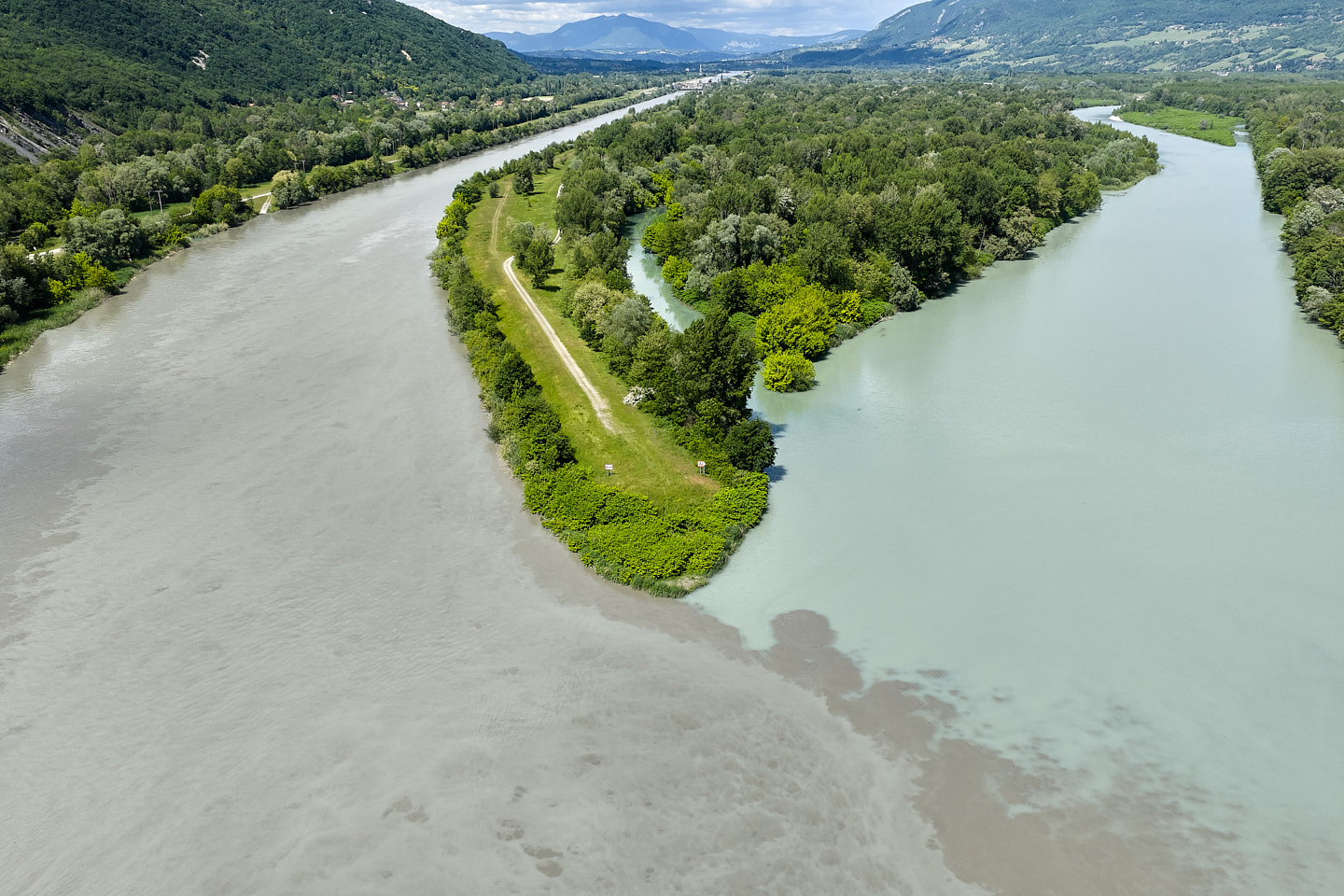 Opération APAVER sur le Haut-Rhône